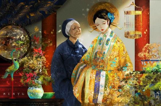 Cảnh sinh hoạt cung đình thời Lý