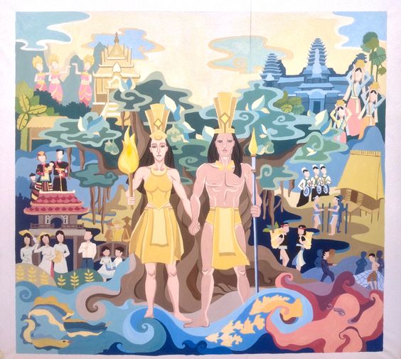 Truyền thuyết Lạc Long Quân - Âu Cơ